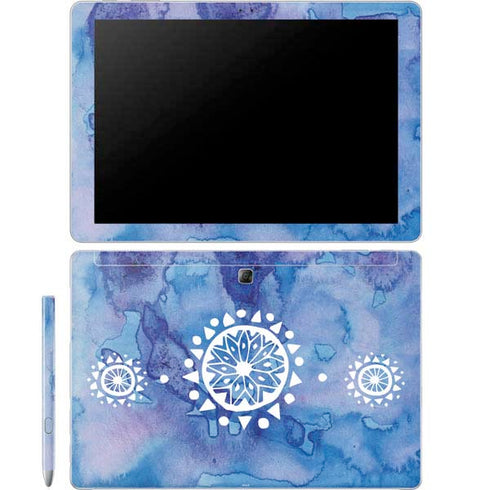 Mandala Symmetry Galaxy Book 12in Skin